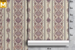 Vintage Geometric Wallpaper Stripes and Waves