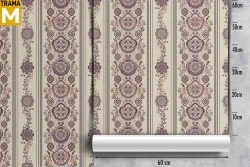 Vintage Geometric Wallpaper Stripes and Waves