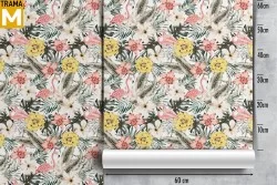 Wallpaper Animals Flowers Nature Leaves