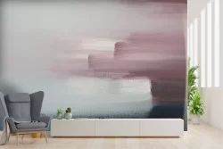 Modern Abstract Painted Wallpaper