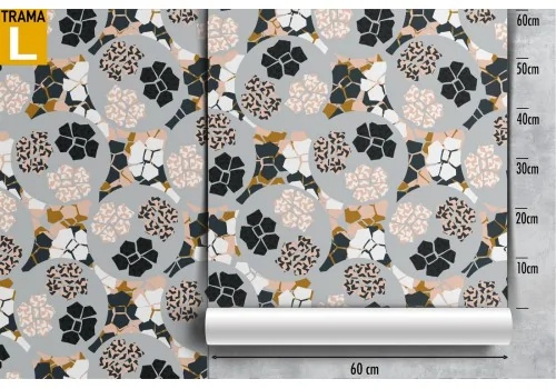 Carta da Parati decorazione geometrica luxury pattern. 2