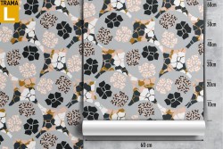 Geometric luxury pattern wallpaper decoration.