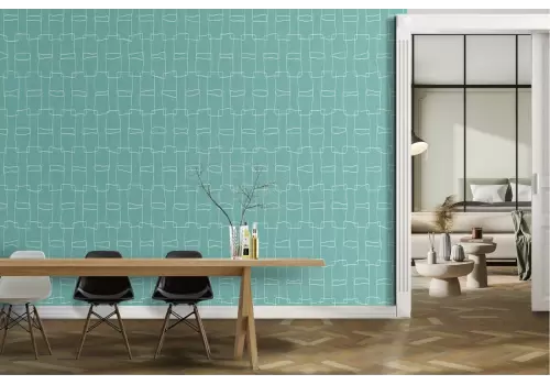 Carta da Parati decorazione astratta anni '80 2