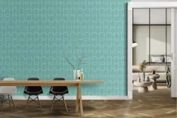 '80s Abstract Wallpaper Decoration