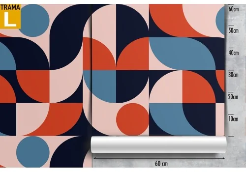 Vintage abstract geometric wallpaper decoration. 2