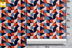 Vintage Abstract Geometric Wallpaper