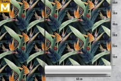 Carta da Parati Foglie Natura Tropicale