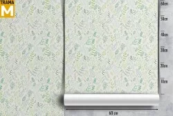 Stylized Nature Leaves Wallpaper