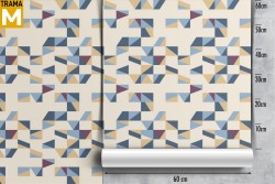 Carta da Parati Geometrica Moderna