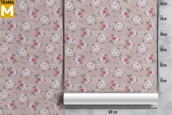 Vintage Nature Flowers Wallpaper