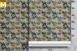 Vintage Nature Flowers Wallpaper