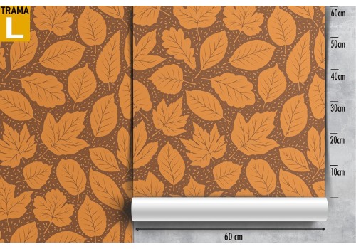 Autumn nature orange leaves wallpaper. 2