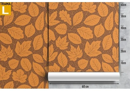 Autumn nature orange leaves wallpaper. 2