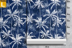 Carta da Parati palme tropicali natura design moderno.