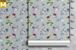 Carta da Parati Fiori Natura Vintage