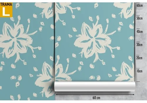 Abstract flowers nature pattern modern wallpaper. 2