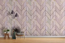 Luxury pink tile surface wallpaper.