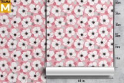 Carta da Parati Fiori Moderna Natura