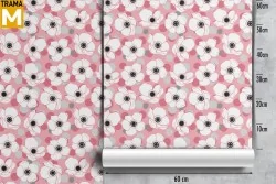 Modern Nature Flowers Wallpaper