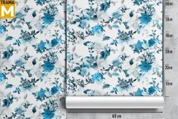 Modern Nature Flowers Wallpaper