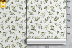 Carta da Parati Foglie Natura