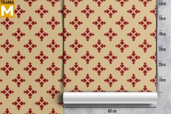 Vintage Geometric Wallpaper