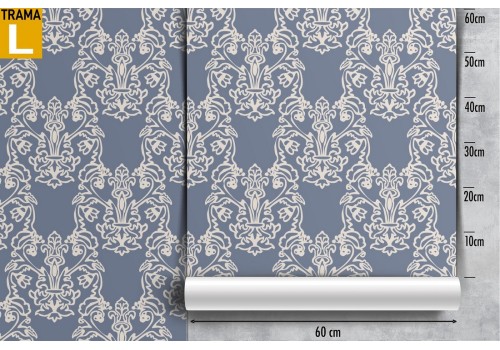 Vintage geometric damask wallpaper. 2