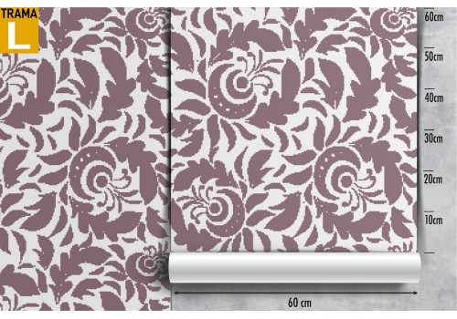 Vintage stylized flower wallpaper pattern. 2