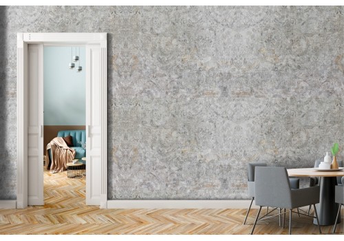 Vintage nature abstract leaves wallpaper.