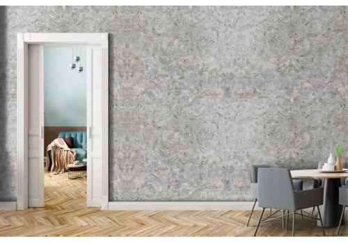 Vintage nature abstract leaves wallpaper.