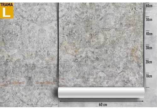 Carta da Parati foglie vintage natura astratta. 2