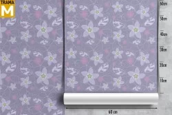 Modern Nature Flowers Wallpaper