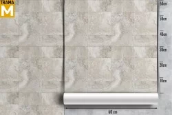 Industrial Urban Marble Tile Wallpaper
