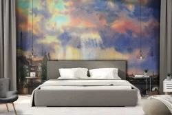 Wallpaper City Paintings and Watercolors