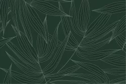 Wallpaper stylized leaves nature