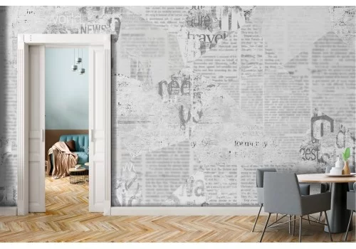 Carta da Parati Moderna Scritte 2