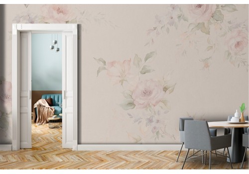 Vintage Nature Flowers Wallpaper 2