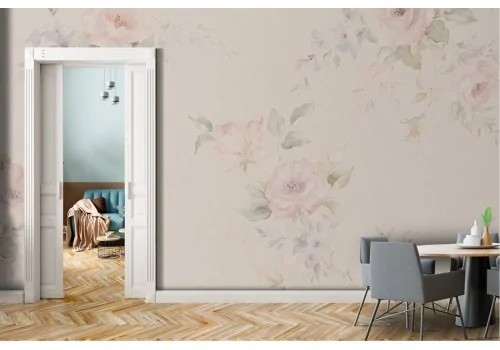 Vintage Nature Flowers Wallpaper 2