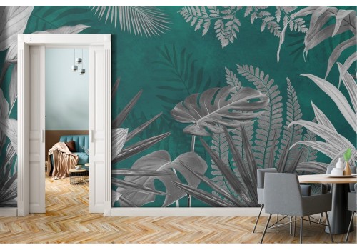 Tropical Leaves Wallpaper 2