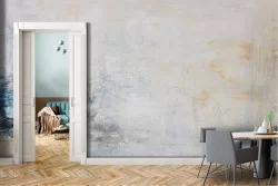 Carta da Parati superficie cemento bianco azzurro industrial