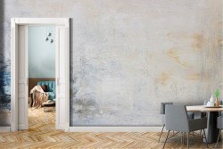 Industrial blue white cement surface wallpaper