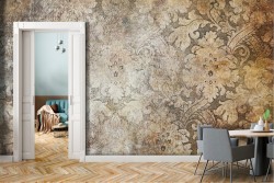 Vintage nature flowers wallpaper