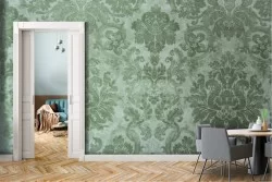 Vintage damask wallpaper pattern