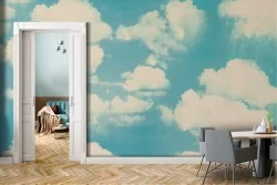 Carta da Parati illustrazione cielo paesaggio