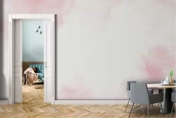 Modern Pink Abstract Wallpaper Surface