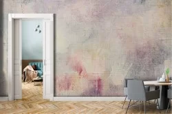 Carta da Parati superficie cemento colori astratti tenui