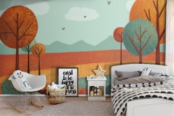 Wallpaper landscape nature children trees