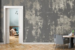 Grey industrial cement surface wallpaper