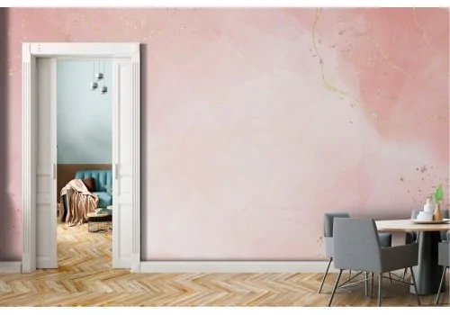 Carta da Parati superficie marmo rosa luxury 2