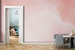 Carta da Parati superficie marmo rosa luxury